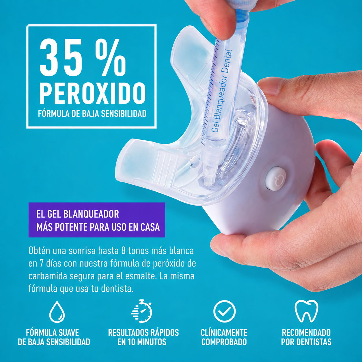 Kit de blanqueamiento dental, profesional
