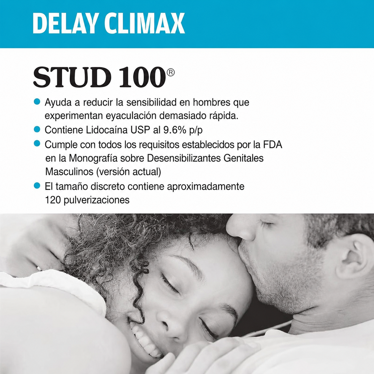 Stud 100 Spray Retardante para Hombres