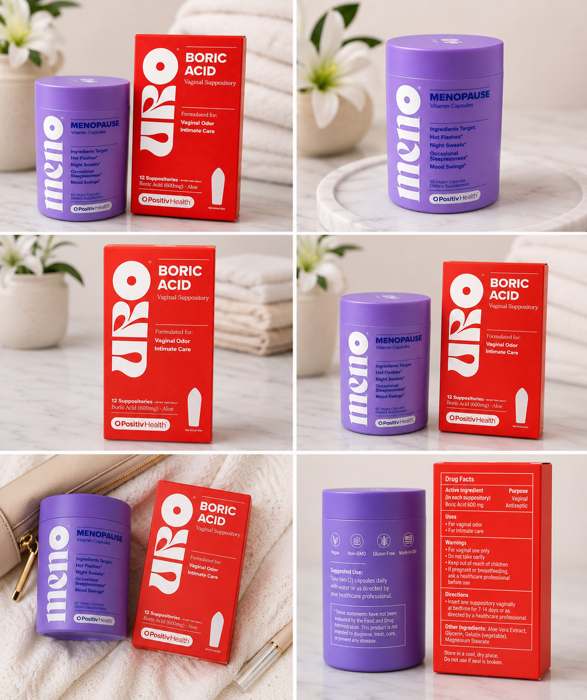 Kit Mujer Activa | Alivio de los Síntomas de la Menopausia y Cuidado Vaginal