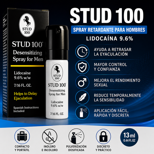 Stud 100 Spray Retardante para Hombres